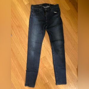 AG JEANS: the Farrah skinny: High-rise skinny size 26